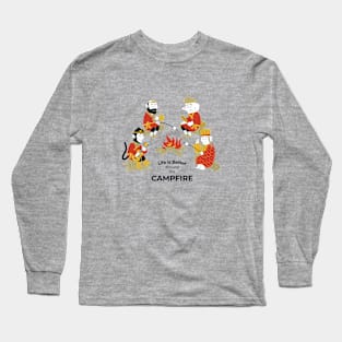 Journey to the West-campfire Long Sleeve T-Shirt